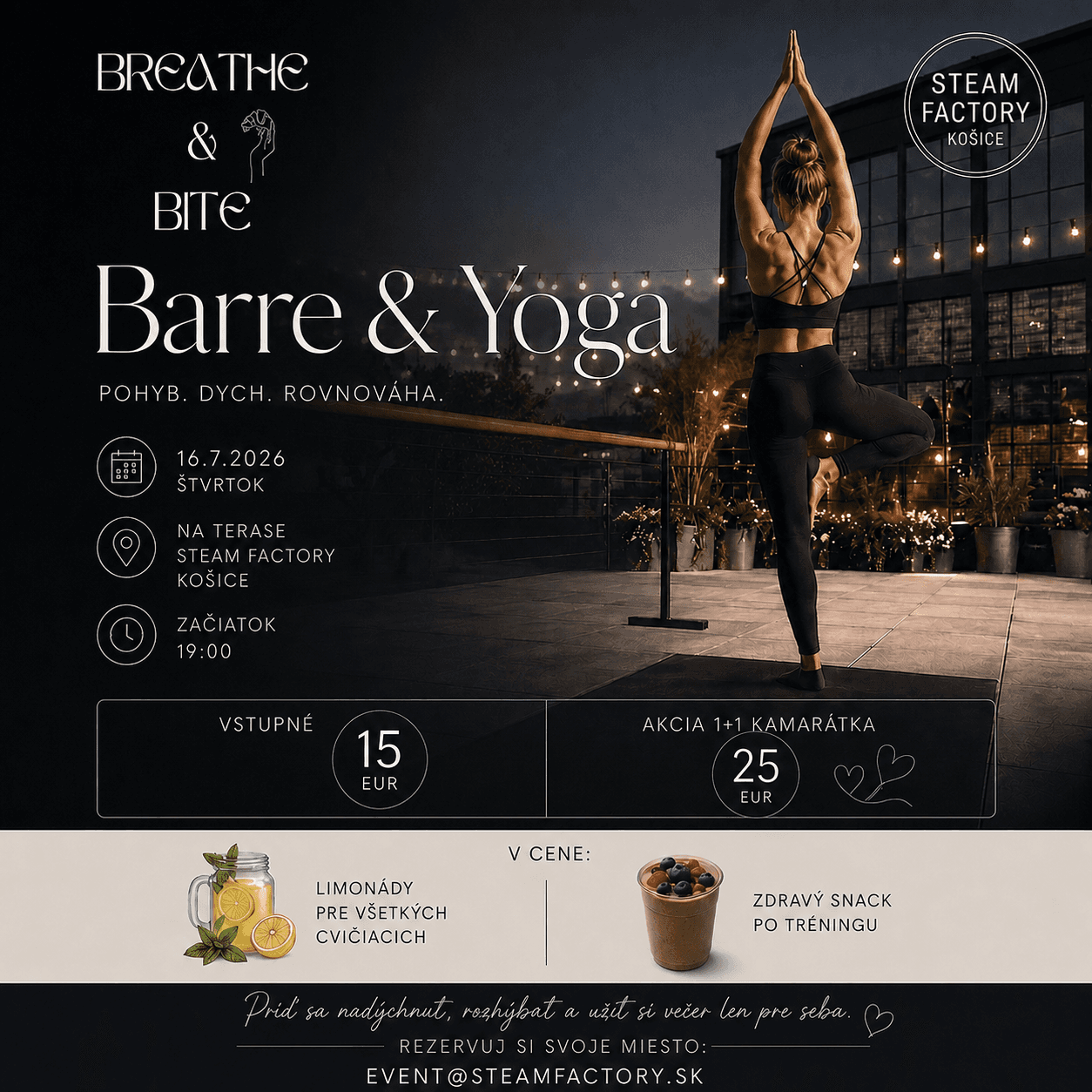 Barre & Yoga v Steam Factory