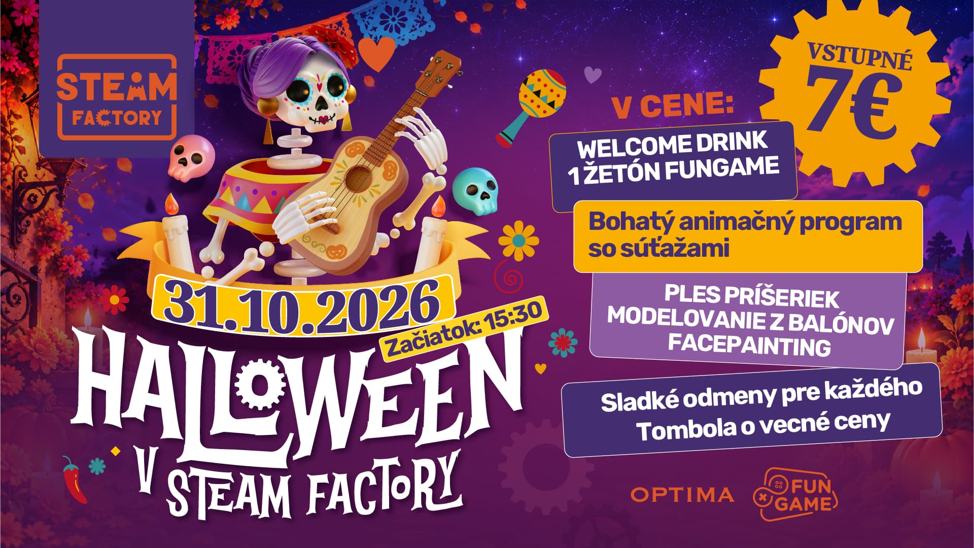 Halloween v Steam Factory👻